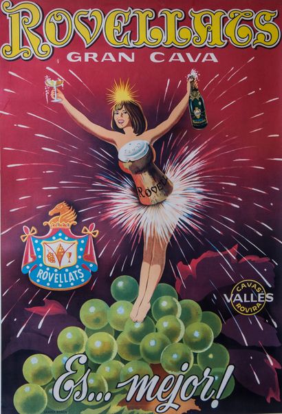 ROVELLATS Gran Cava
Affiche entoilée. 100...