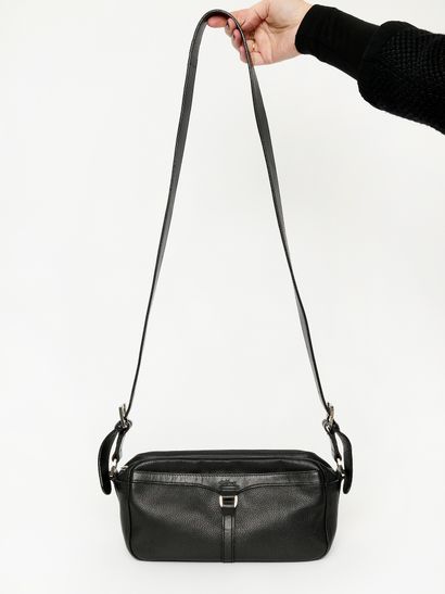 LONGCHAMP - Paris
Black grained leather ...