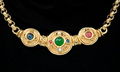 DIOR - Christian DIOR - year 60/70.
Gold-plated...