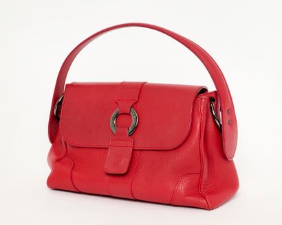 NATHAN - Brussels
Red grained leather bag....