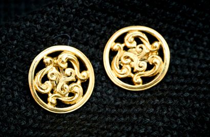 YSL - Yves Saint -Laurent - Paris
Gilded...