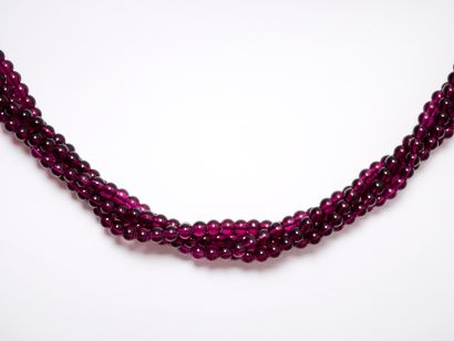 Collier Grenats Rhodolite
55g - Hauteur fermé...