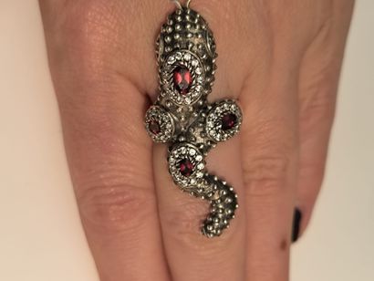 Ophiomorph ring
Snake-shaped ring in sterling...