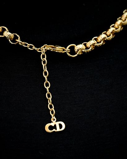 DIOR - Christian DIOR - year 60/70.
Gold-plated...