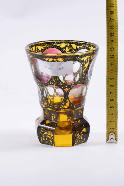 Cristal de Bohème - Biedermeier
Verre en...