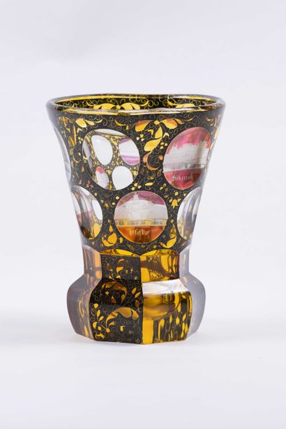 Cristal de Bohème - Biedermeier
Verre en...