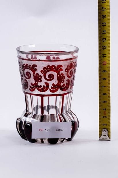 Cristal de Bohème
Un verre biedermeier en...