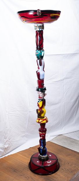 Murano, année 40/60
Lampe de parquet 