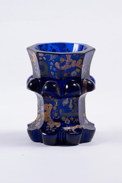 Cristal de Bohème - Biedermeier
Verre à crochets...