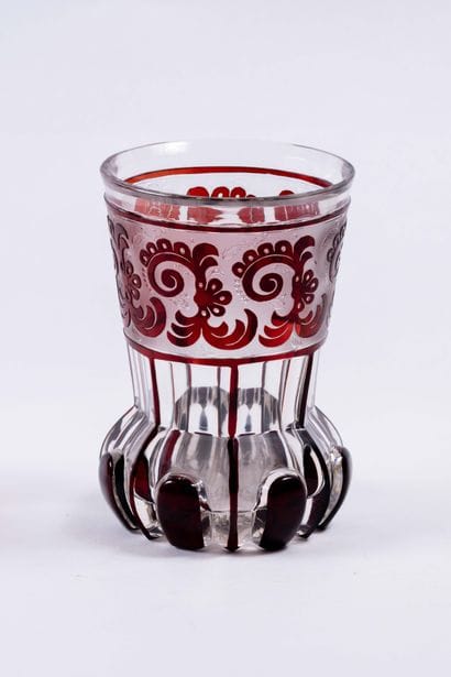 Cristal de Bohème
Un verre biedermeier en...