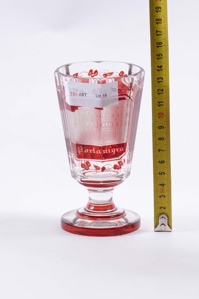 Cristal de Bohème
Verre en cristal doublé...