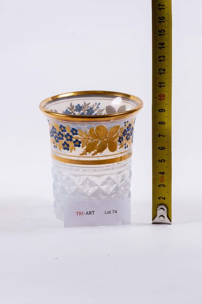 France, époque Restauration ca 1825
Gobelet...