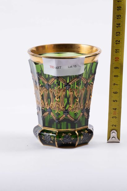 Cristal de Bohème - Biedermeier
Verre en...