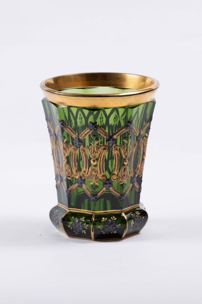 Cristal de Bohème - Biedermeier
Verre en...