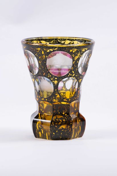 Cristal de Bohème - Biedermeier
Verre en...