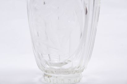 Art Déco - Monogramme R.Z.
Vase en cristal...