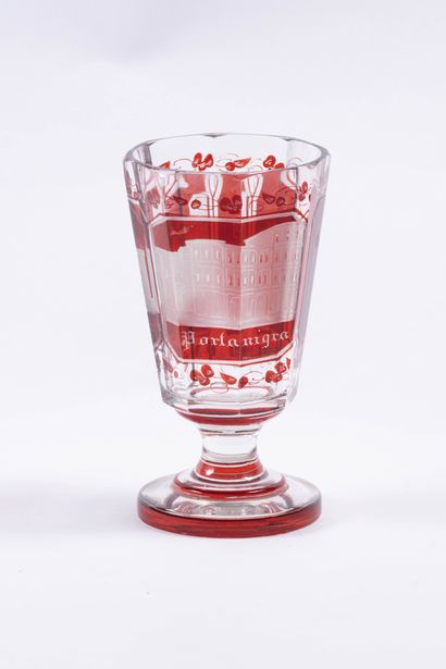 Cristal de Bohème
Verre en cristal doublé...