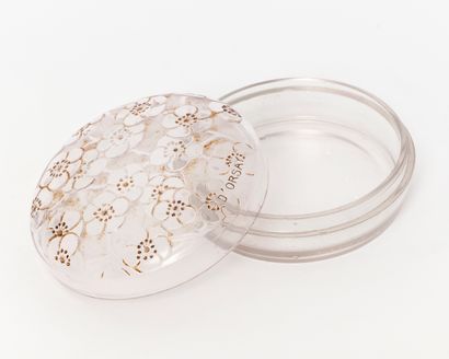 René LALIQUE (1860-1945)
Boite poudrier de...