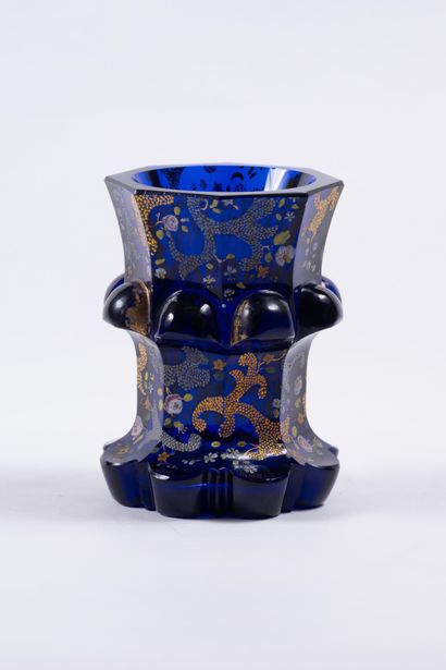 Cristal de Bohème - Biedermeier
Verre à crochets...