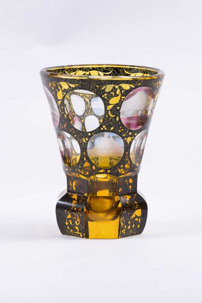Cristal de Bohème - Biedermeier
Verre en...