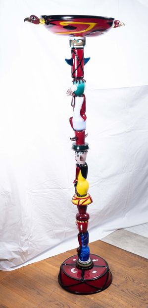Murano, année 40/60
Lampe de parquet 