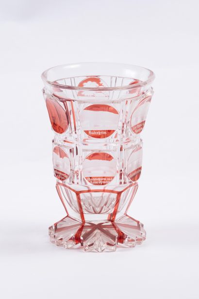 Cristal de Bohème
Verre en cristal doublé...