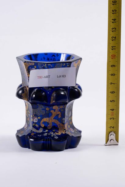 Cristal de Bohème - Biedermeier
Verre à crochets...
