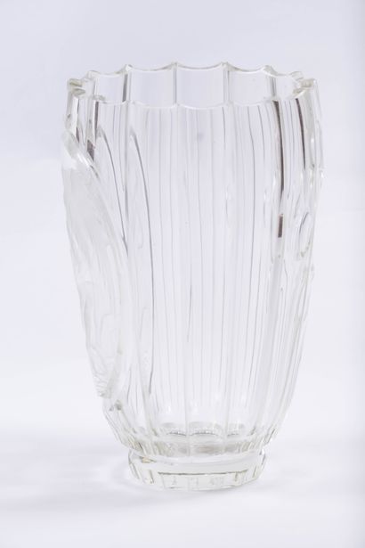 Art Déco - Monogramme R.Z.
Vase en cristal...