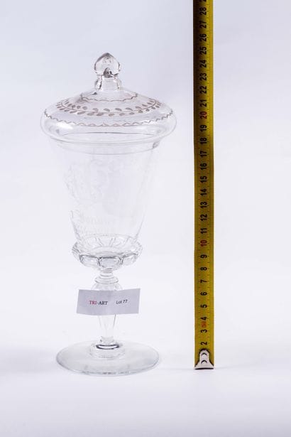 Cristal de Bohème
Pokal en cristal blanc...
