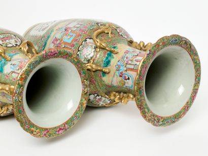 China - Canton porcelain
Pair of Canton porcelain...