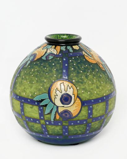 André DELATTE (c.1887-1953) 
Art Deco ball...