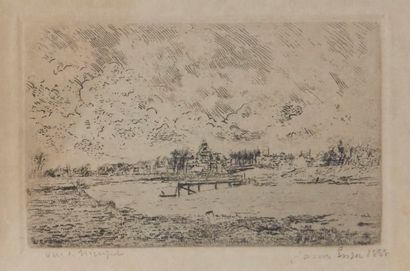James ENSOR (1860-1949)
Vue de Nieuport,...