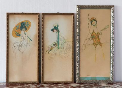 Gaspar CAMPS Y JUNYENT (1874/75-1942)
Trois...