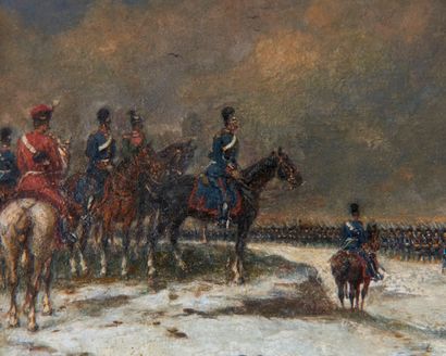 Allemagne, Prusse, XIXe. 
Troupe passée en...