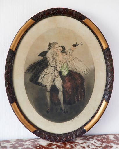 Jean GILLES (1872-1944)
Bas les masques....