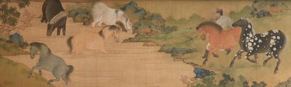 China - Early work in the Tang style.
Large...