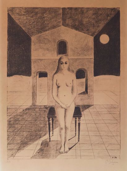Paul DELVAUX (1897-1994)
La voyante, Avril...