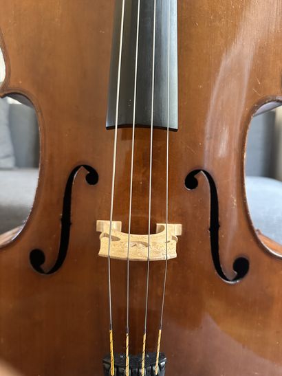 Violin making - Cello - Albert Jacquot in...