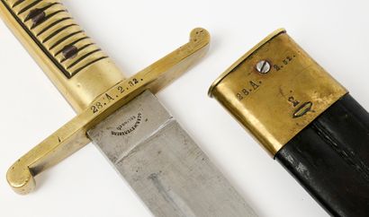 Prussia - Solingen
Sappers' saber with opposed...