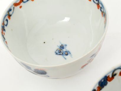 China or Japan.
Six small porcelain bowls...