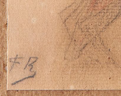 Félicien ROPS (1833-1898)
Portrait de demi...