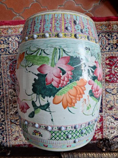 China, 20th century
Porcelain stool with...