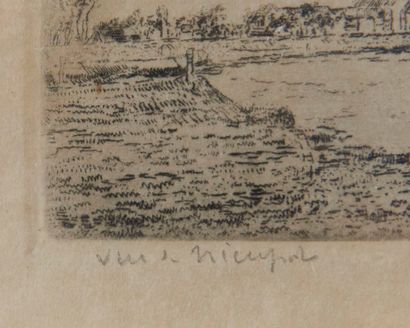 James ENSOR (1860-1949)
Vue de Nieuport,...