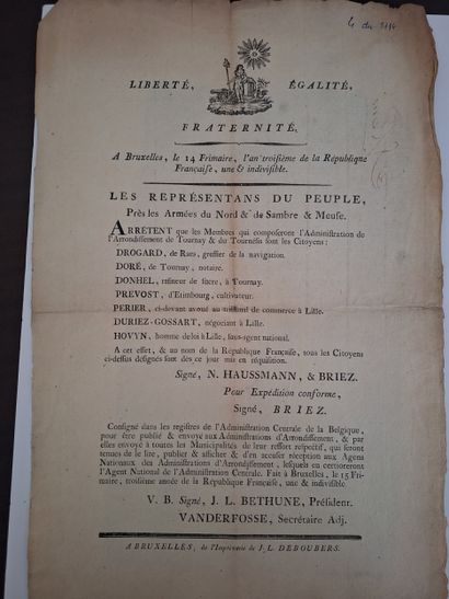 French Revolution in Hainaut and Mons
Arrest...