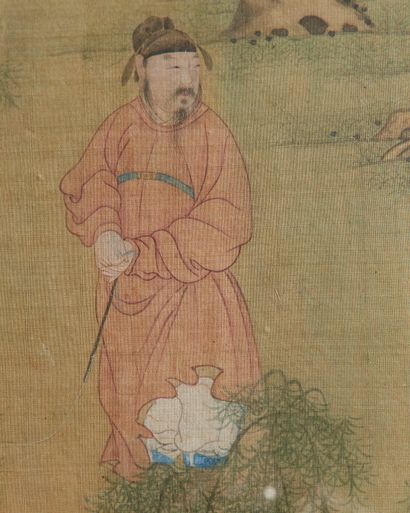 China - Early work in the Tang style.
Large...