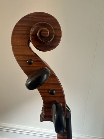 Violin making - Cello - Albert Jacquot in...