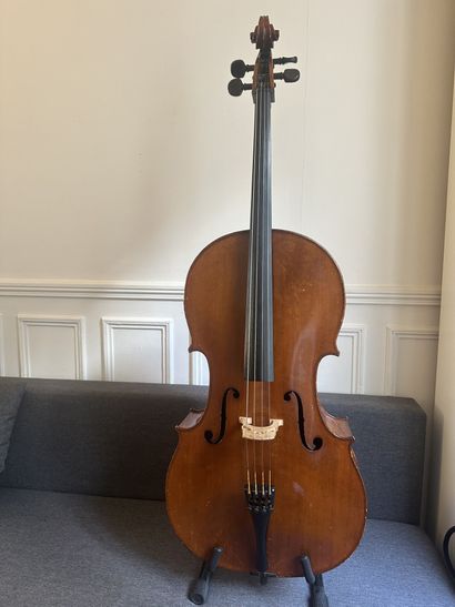 Violin making - Cello - Albert Jacquot in...