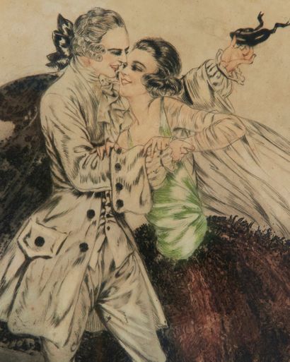 Jean GILLES (1872-1944)
Bas les masques....