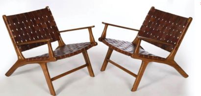 Olivier De Schrijver (◦1958)
 Paire de fauteuils...