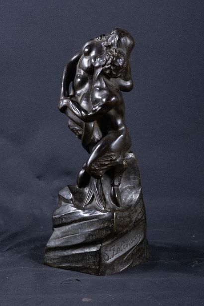 Serge ZELIKSON (1890-1966)
Embracing couple....
